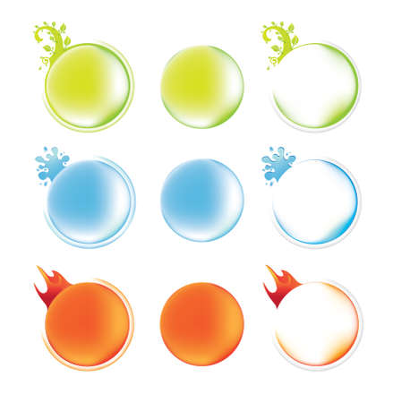 vector ballsのイラスト素材