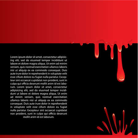 Red vector grunge designのイラスト素材