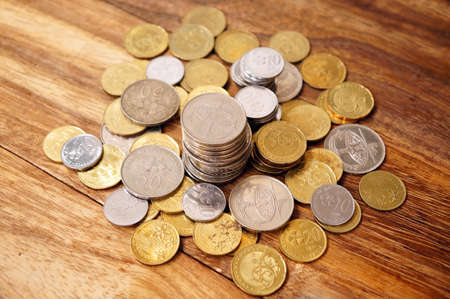 Coins on the board, future investments