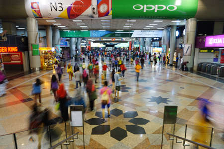 KL SENTRAL, KUALA LUMPUR-MARCH 21. 2015: Stesen Sentral, Malaysia\\のeditorial素材