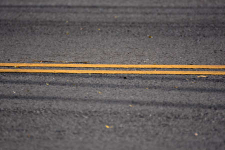 Road within a university in Thailand.の写真素材