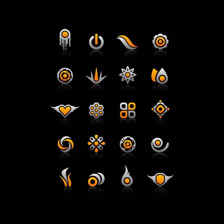 illustration vector graphic of design elements icon and sign various graphicsのイラスト素材
