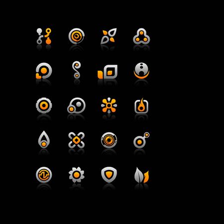 illustration vector graphic of design elements icon and sign various graphicsのイラスト素材