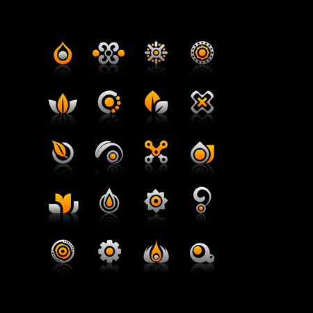 illustration vector graphic of design elements icon and sign various graphicsのイラスト素材