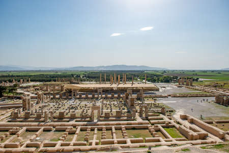 Shiraz - Iran. April 24, 2017. Welcome to Persepolisのeditorial素材