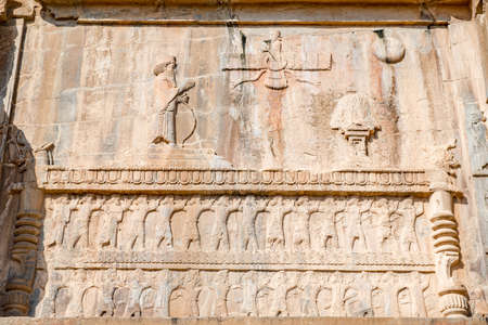 Shiraz - Iran. April 24, 2017. Welcome to Persepolisの写真素材