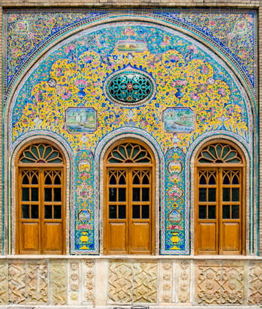Golestan Palace, Tehran - Iranのeditorial素材