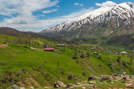 Mus / Turkey. Mus Valley, Plateau, Grassland and Villages.