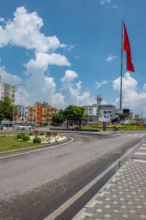 Osmaniye - Turkey. A city view from center.の写真素材