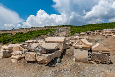 Golhisar, Burdur - Turkey. The City of gladiators: Kibyra Ancient City.の写真素材