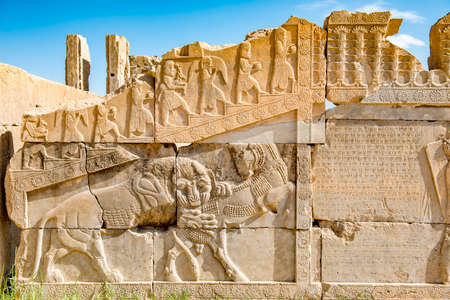 Shiraz - Iran. April 24, 2017. Welcome to Persepolis.One of the great wonders of the ancient world, Persepolis embodies not just a grand architectural scheme but also a grand idea.のeditorial素材