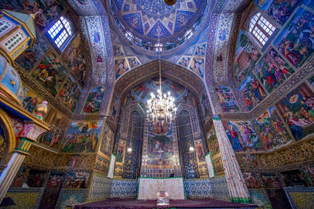 Vank Church (Cathedral) in Julfa, Esfahan. Iran, April 2017.