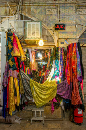 Vakil bazaar is the main section of the Shiraz Bazaar which was built in 11th Century by Karim Khan as a plan to make Shiraz into a prominent trading center. Shiraz - Iranのeditorial素材