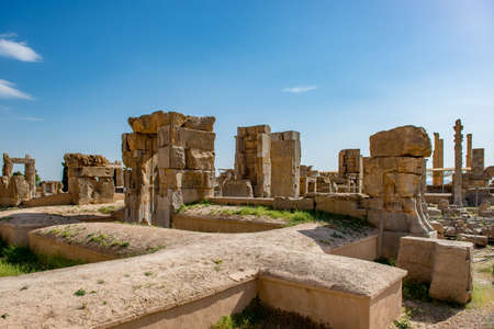 Shiraz - Iran. April 24, 2017. Welcome to Persepolis.One of the great wonders of the ancient world,...