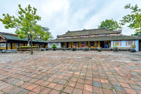 Hanoi - Vietnam. December 03, 2015. Temple of Literature. Top choice Confucian Temple in Hanoi.A rare example of well-preserved traditional Vietnamese architecture, the Temple of Literature honoursのeditorial素材