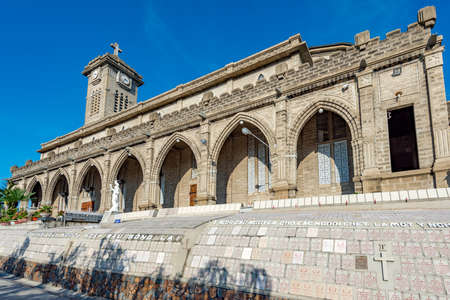Nha Trang - Vietnam. December 13, 2015. Po Nagar Cham Towers Top choice buddhist temple in Nha Trang.Built between the 7th and 12th centuries, these impressive Cham towers are still actively used forのeditorial素材