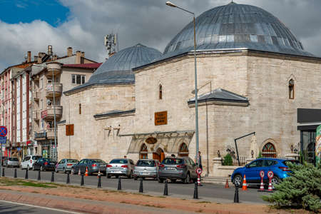 Sivas, Turkey. August 24, 2019: A City Center View of Sivas.