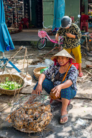 Hoi An is the city in the middle of Vietnam and famous for its well-preserved old townのeditorial素材