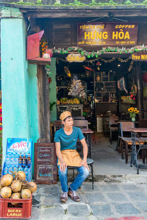 Hoi An is the city in the middle of Vietnam and famous for its well-preserved old townのeditorial素材