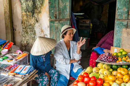 Hoi An is the city in the middle of Vietnam and famous for its well-preserved old townのeditorial素材