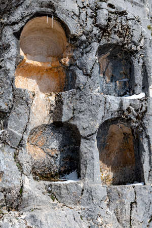 The northwest necropolis of Sagalassos Ancient City. Aglasun, Burdur - Turkey