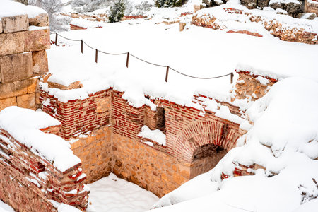 Welcome to Sagalassos. Isparta, Turkey.To visit the sprawling ruins of Sagalassos, high amid the jagged peaks of Akdag, is to approach myth: the ancient ruined city set in starkの写真素材