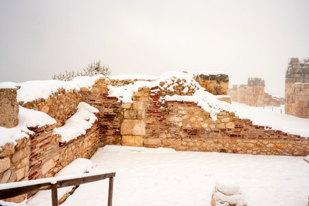 Welcome to Sagalassos. Isparta, Turkey.To visit the sprawling ruins of Sagalassos, high amid the jagged peaks of Akdag, is to approach myth: the ancient ruined city set in starkの写真素材