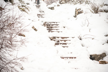 Burdur Sagalassos Archeological Site.To visit the sprawling ruins of Sagalassos, high amid the peaks of Akdag, is to approach myth.Sagalassos Ancient under the snow on a winter dayの写真素材