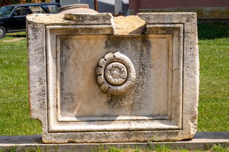 The Aphrodite of Aphrodisias (Aphrodisias) combined aspects of a local Anatolian, archaic fertility goddess with those of the Hellenic Aphrodite, goddess of love and beauty. Geyre,の写真素材