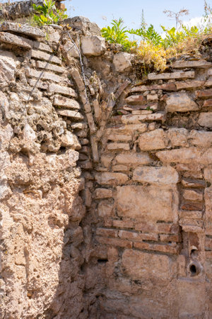 The Aphrodite of Aphrodisias (Aphrodisias) combined aspects of a local Anatolian, archaic fertility goddess with those of the Hellenic Aphrodite, goddess of love and beauty. Geyre,の写真素材