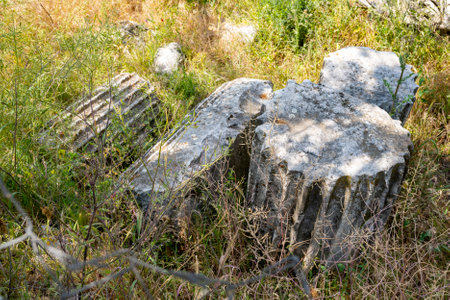 The Aphrodite of Aphrodisias (Aphrodisias) combined aspects of a local Anatolian, archaic fertility goddess with those of the Hellenic Aphrodite, goddess of love and beauty. Geyre,の写真素材