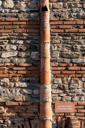 .The Temple Of Artemis At Sardis. Salihli, Manisa - TURKEY.The Temple the fourth largest Ionic temple in the world, is situated dramatically on the western slopes.の写真素材