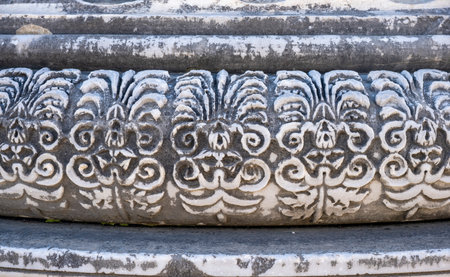 The ruins of Didyma are located a short distance to the northwest of modern Didim in AydÄ±n Province, Turkey. It sits on a headland that in antiquity formed the Milesian Peninsula.の写真素材