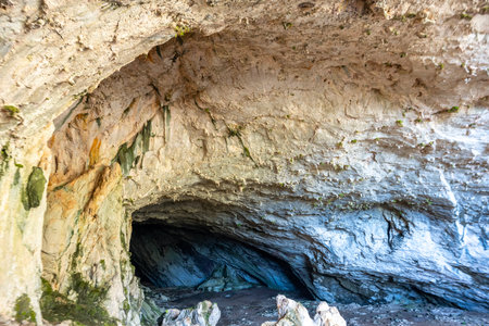The cave is situated in Killik location of Ahirtas village at Dosemealti district of Antalya Province.The cave is 633 m long and has two large chambers on the main gallery, whichの写真素材
