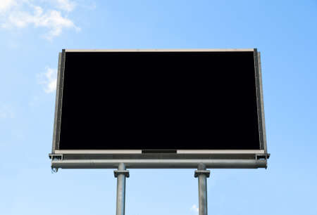 electronic Billboard Display with copy spaceの写真素材