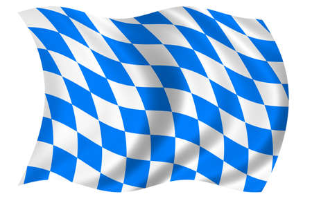 Bavaria Flagの写真素材