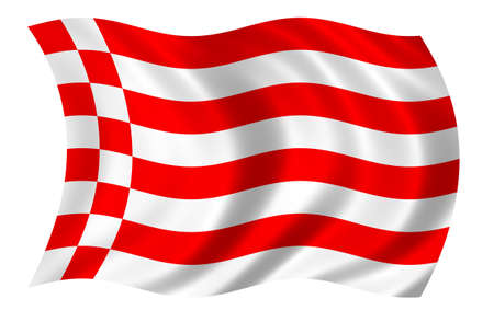 Bremen Flagの写真素材