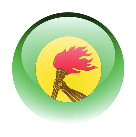 Aqua Country Button Zaireの写真素材
