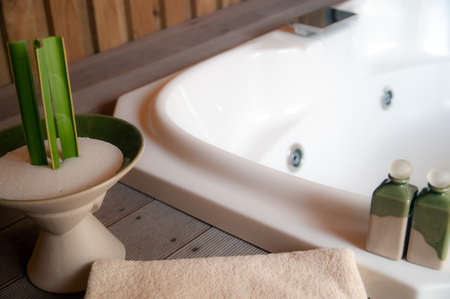 spa roomの写真素材