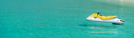 Jet Ski Panoramaの写真素材