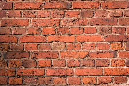 Old brick wall, grunge texture for background, urban styleの写真素材