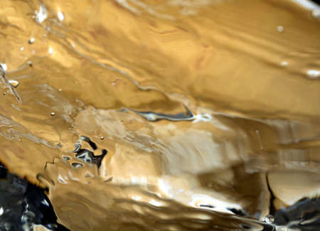 Water, water splash isolated on white backgroundの写真素材