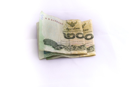 Thai Baht, money of Thailandの写真素材
