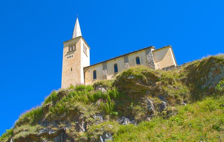 church of mountainの写真素材