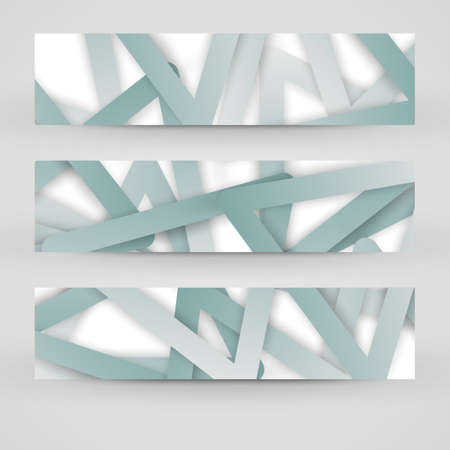 Vector banner set for your designのイラスト素材