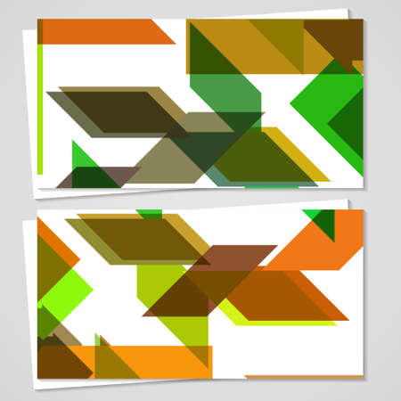 Vector business-card  set for your designのイラスト素材