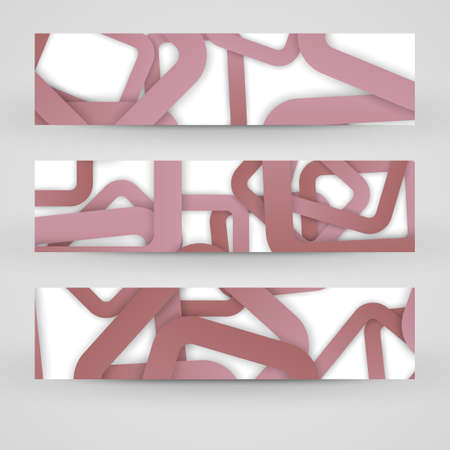 Vector banner set for your designのイラスト素材