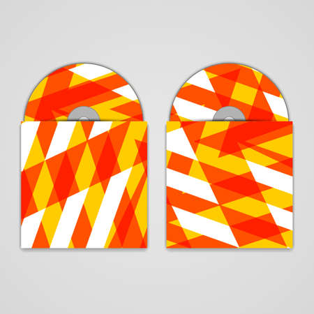 cd cover  set for your designのイラスト素材