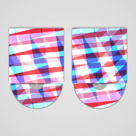 cd cover  set for your designのイラスト素材