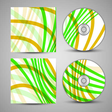 cd cover  set for your designのイラスト素材